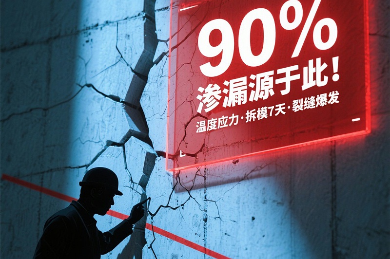 100萬(wàn)懸賞！全國(guó)征集混凝土抗裂難題工程，終結(jié)溫度裂縫時(shí)代！
